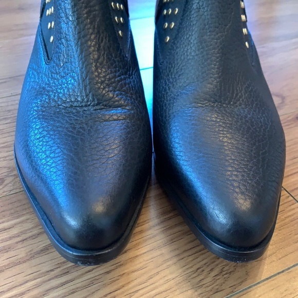 💕x2HP💕Chloe Studded Leather Chelsea black Boots - Picture 7 of 16